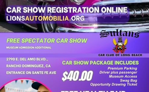 Drive Toward Wellness Car Show partial flyer August 2026